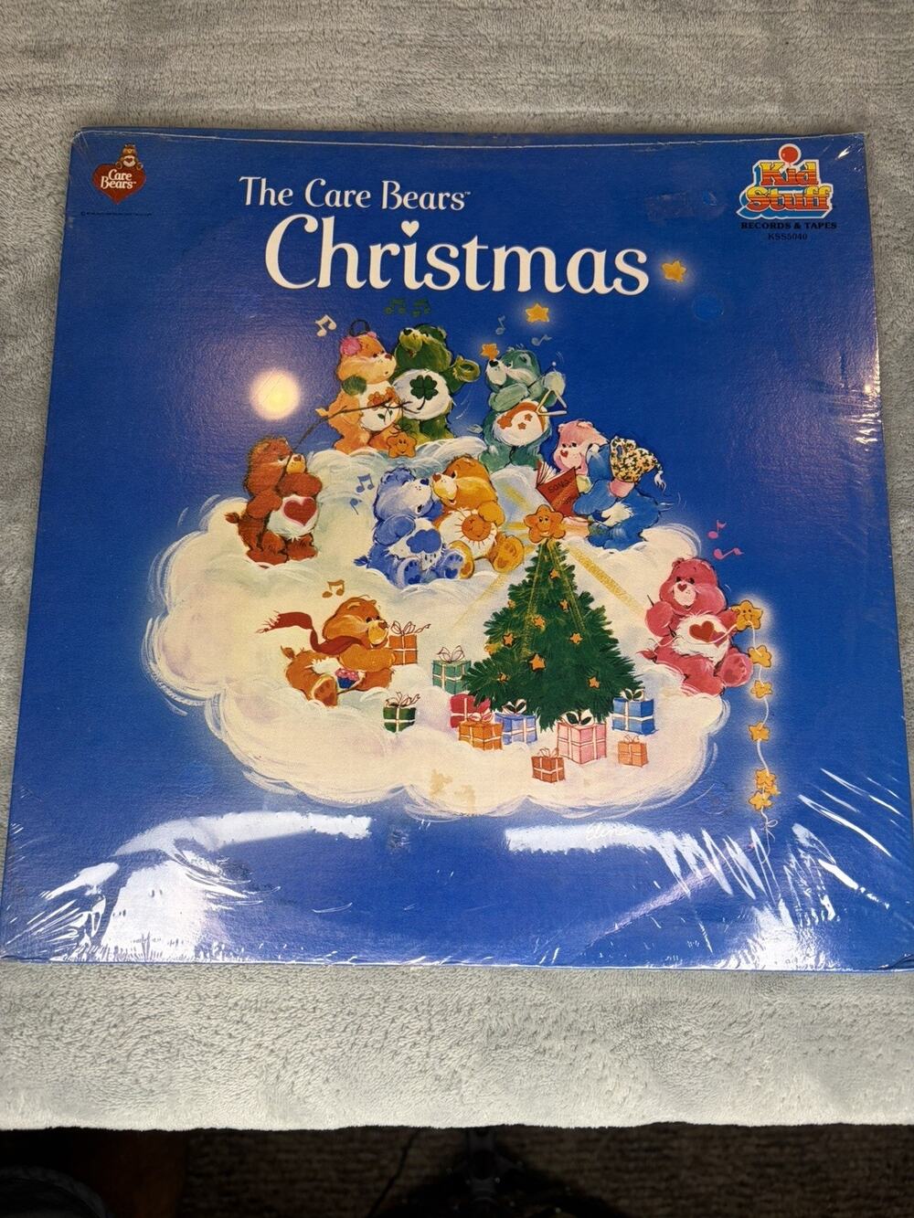 Vintage 1983 Care Bears Christmas Vinyl LP Record Factory Sealed Kid Stuff